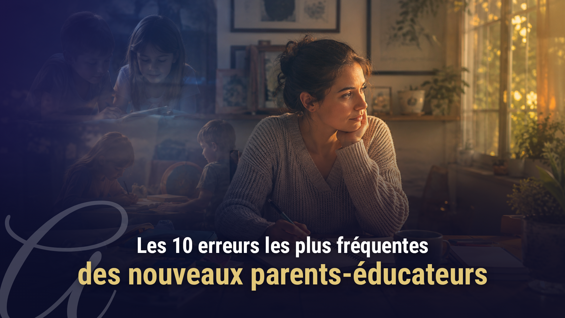 Les 10 erreurs les plus fréquentes des nouveaux parents-éducateurs