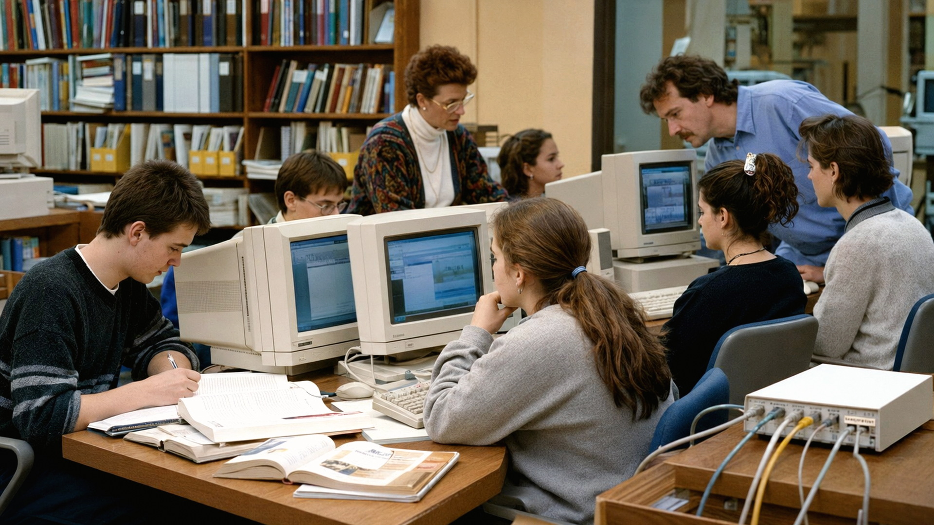 Internet transforme la recherche scolaire
