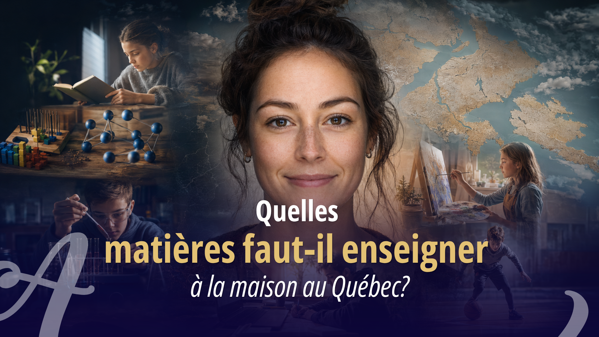 Quelles matières faut-il enseigner à la maison au Québec?