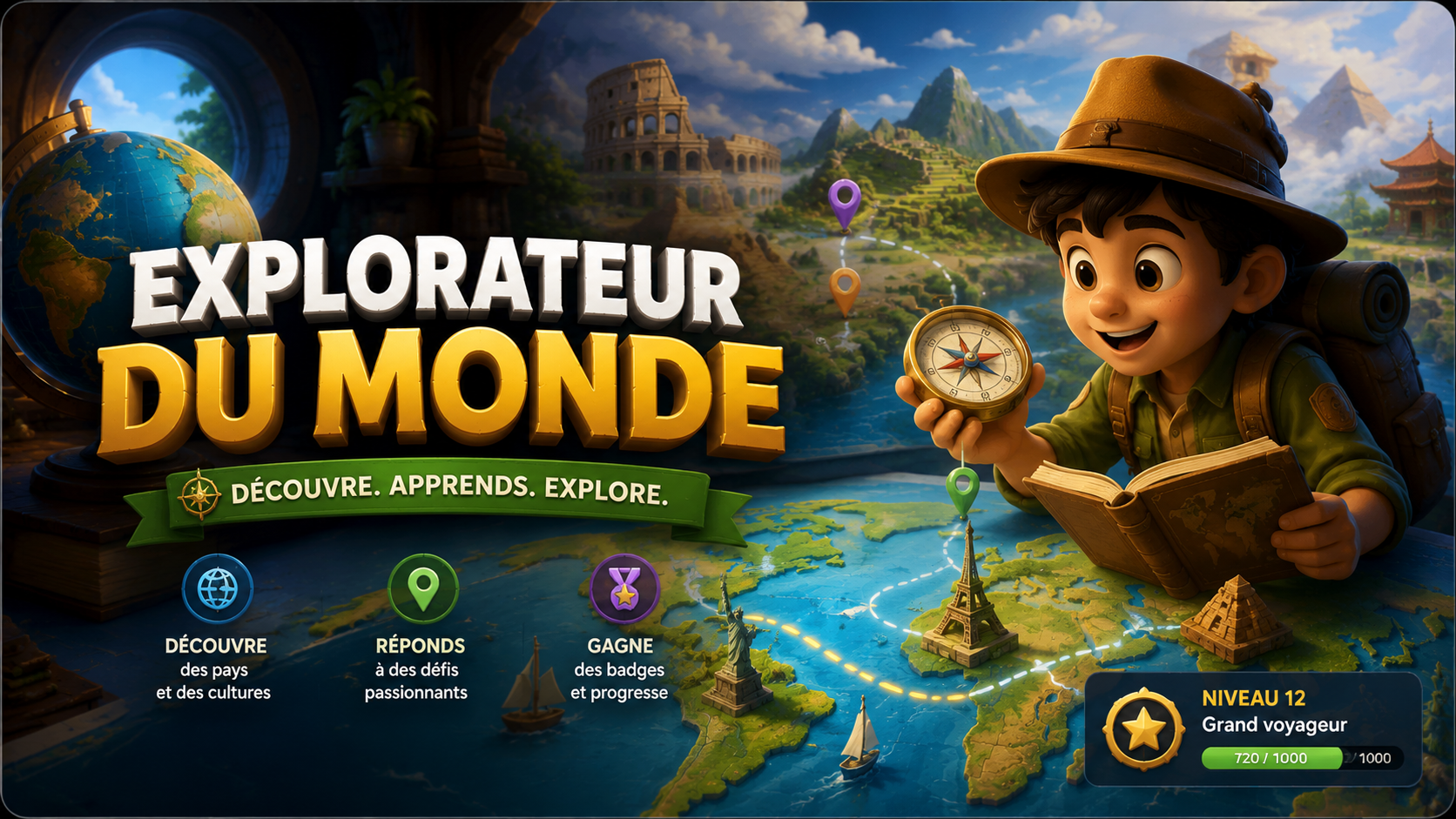 Jeu éducatif FLEX — La Lecture